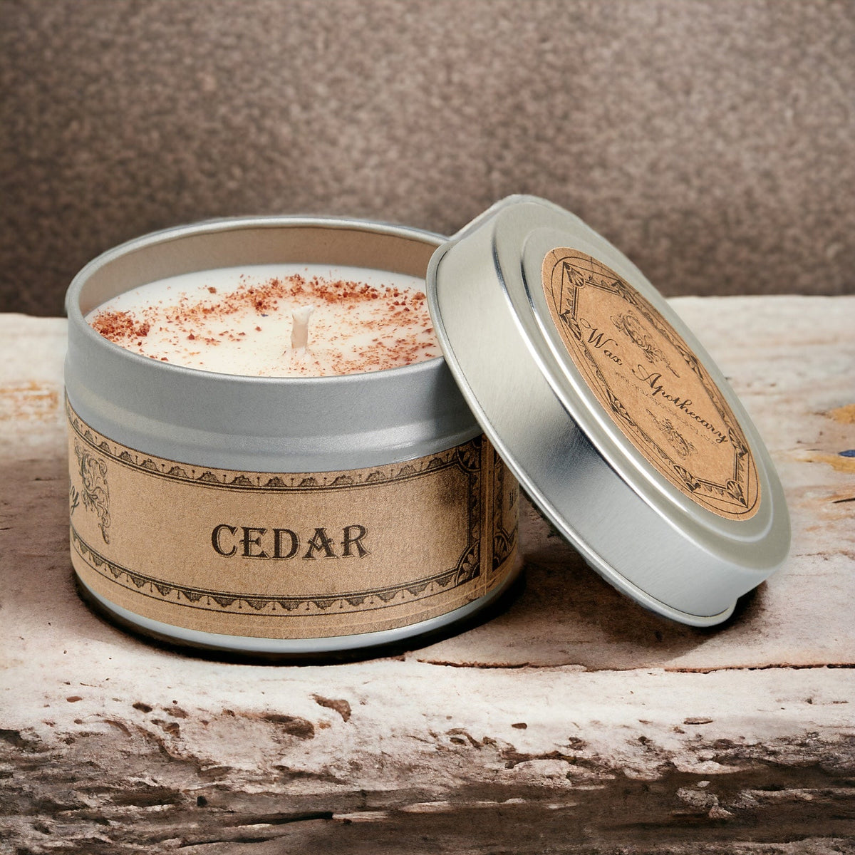 Cedar Botanical Candle Travel Tin