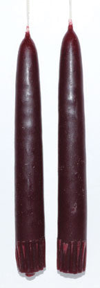 7" Dark Red taper pair