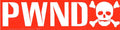 PWND bumper sticker