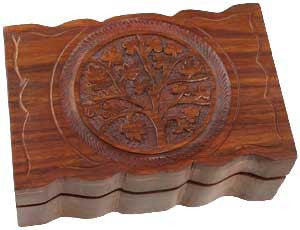 Tree of Life herb box 4" x 6"