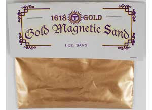 Gold Magnetic Sand (Lodestone Food) 1oz