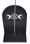 7 1/4" Triple Moon incense burner