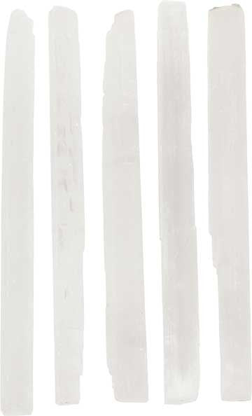 6" Selenite sticks (5 pack)