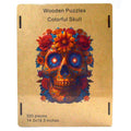 Skull & Roses wood puzzle