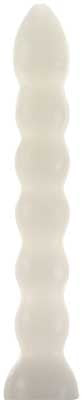 6 1/2" White Seven Knob candles