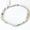 4mm Labradorite faceted