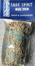 Sage & Lavender smudge stick 5"