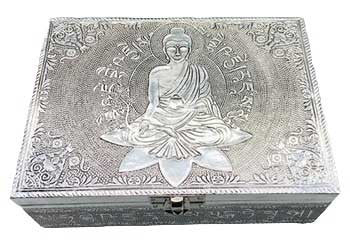 5"x7" Metal Medicine Buddha Box