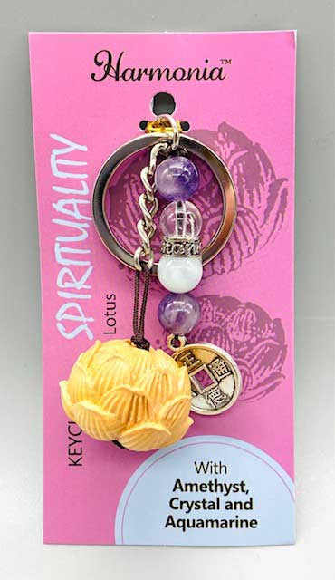 Lotus keychain