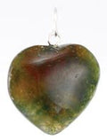 Heart Pendant various stones