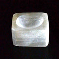 Selenite gazing ball stand, small