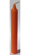 Orange 6" Taper Candle