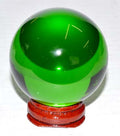 80mm Green gazing ball