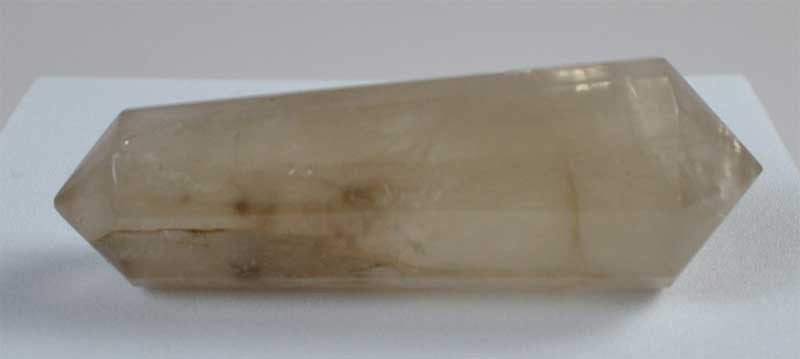 2" Smoky Quartz double terminated 16 facited