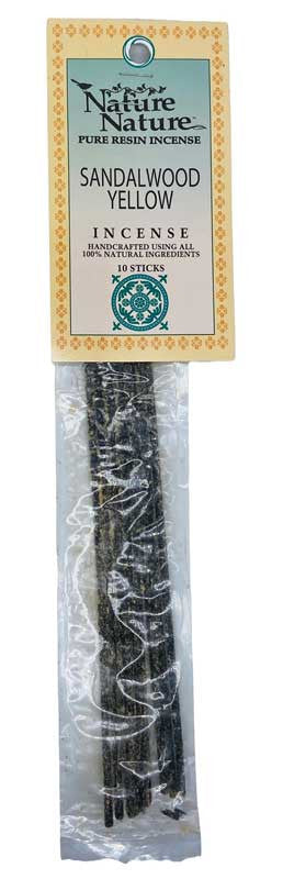 Yellow Sandalwood stick 10 pack nature nature