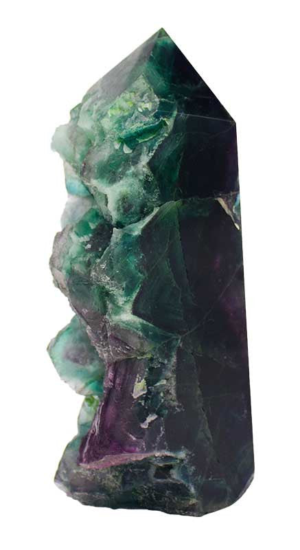 5.2# Fluorite, natural 1 side obelisk