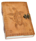 5" x 7" Turtle Embossed leather w/ latch