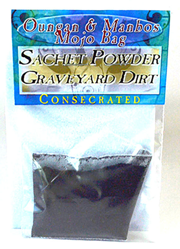 .5oz Graveyard Dirt sachet pwd concecrated