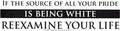 If the Source of All your Pride is Being White Reexamine Your Life