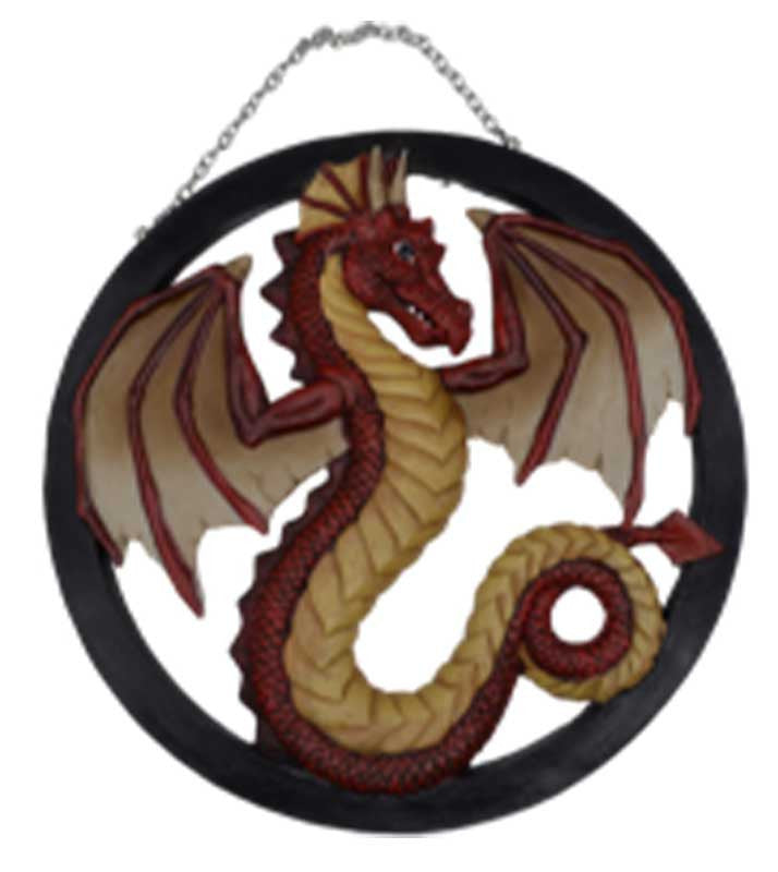8 1/2" Dragon wall plaque