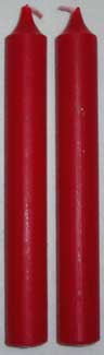 1/2" Red Chime Candle 20 pack