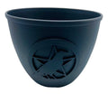 3 1/2" Pentagram & Bird candle holder