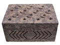 4" x 6" x 3" Star & Moon soapstone box