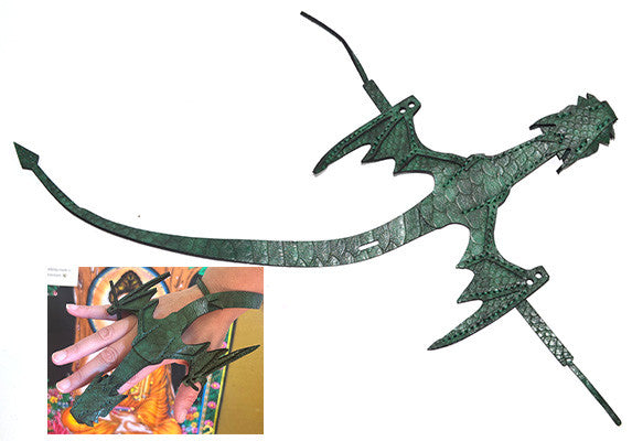 Green Dragon hand pet
