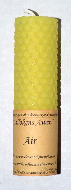 4 1/4" Air Lailokens Awen candle