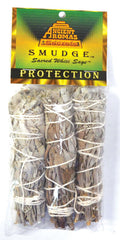 White Sage smudge stick 3pk 3 1/2"