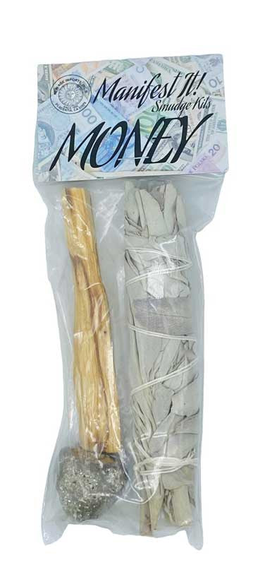 Money manifest it smudge kit