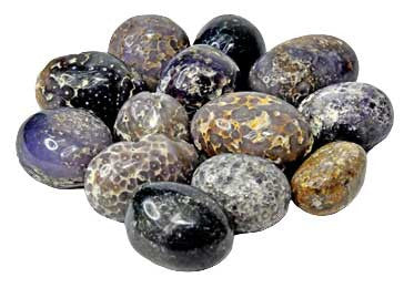 1 lb Agate, Grape tumbled stones