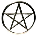 Cut-Out Pentagram altar tile 5 3/4"