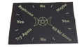 8"x12" Triple Moon Pentagram Pendulum Mat