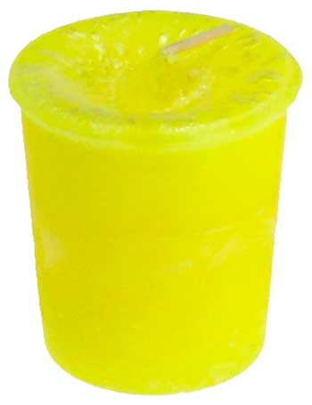 Laughter Herbal votive - yellow