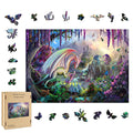 Dragon wood puzzle