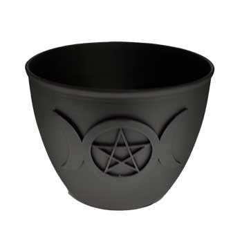 5" Triple Moon & Pentagram bowl