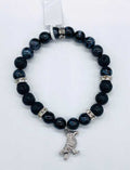 8mm Gabbro, Indigo Lava Raven