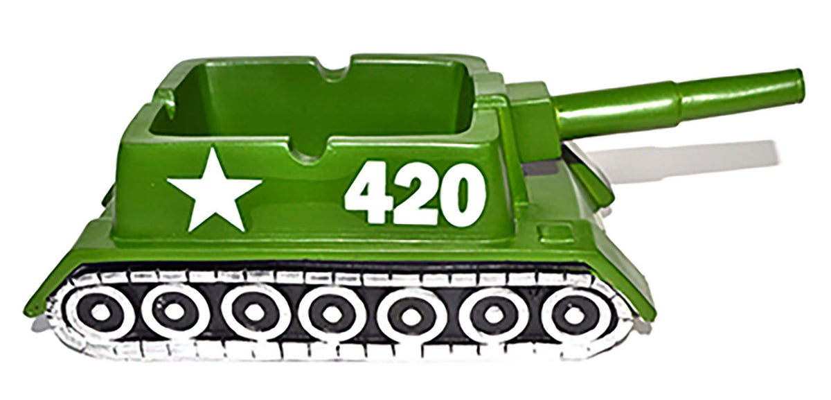 9" Tank 420 ashtray
