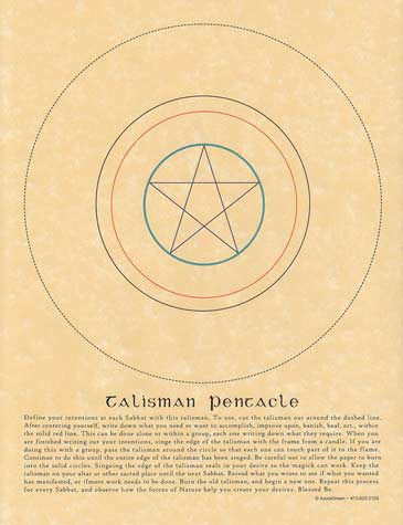 Talisman Pentacle poster