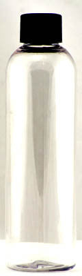 4oz Clear Plastic Bottle