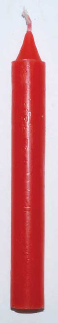 Red 6" Taper Candle