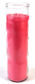 Pink 7-day jar candle